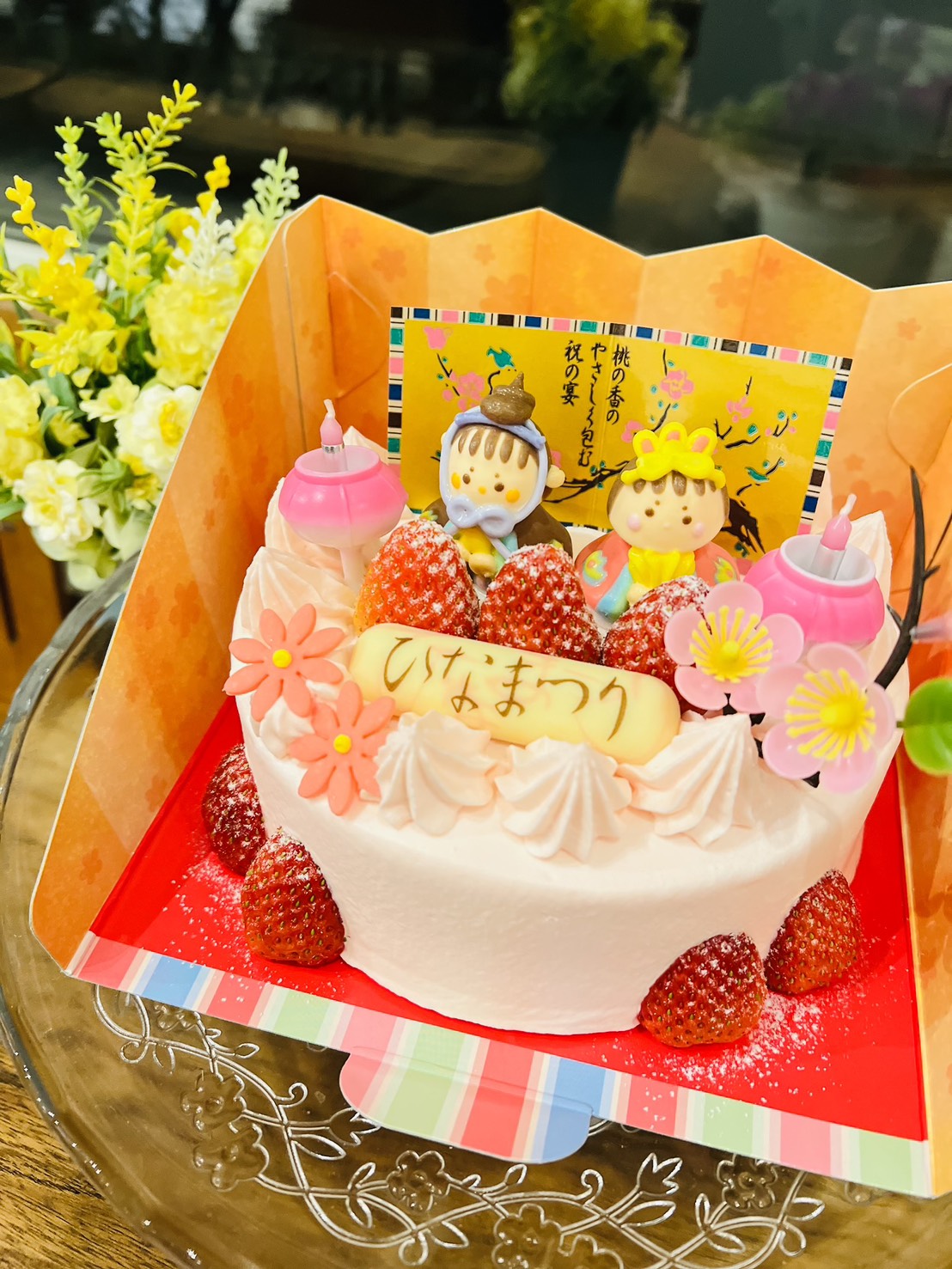 ひな祭りデコご予約受付中